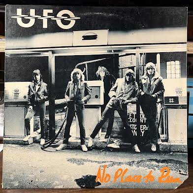 UFO (5) - No Place To Run (VINYL) | Very Good Plus (VG+)-