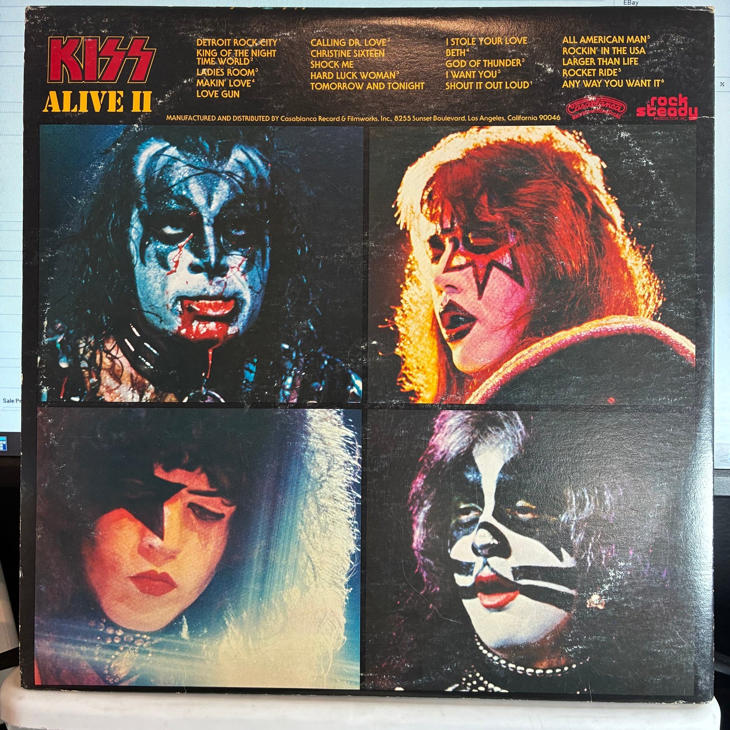 Kiss - Alive II (2x VINYL) | Very Good Plus (VG+) Very Good Plus (VG+)-