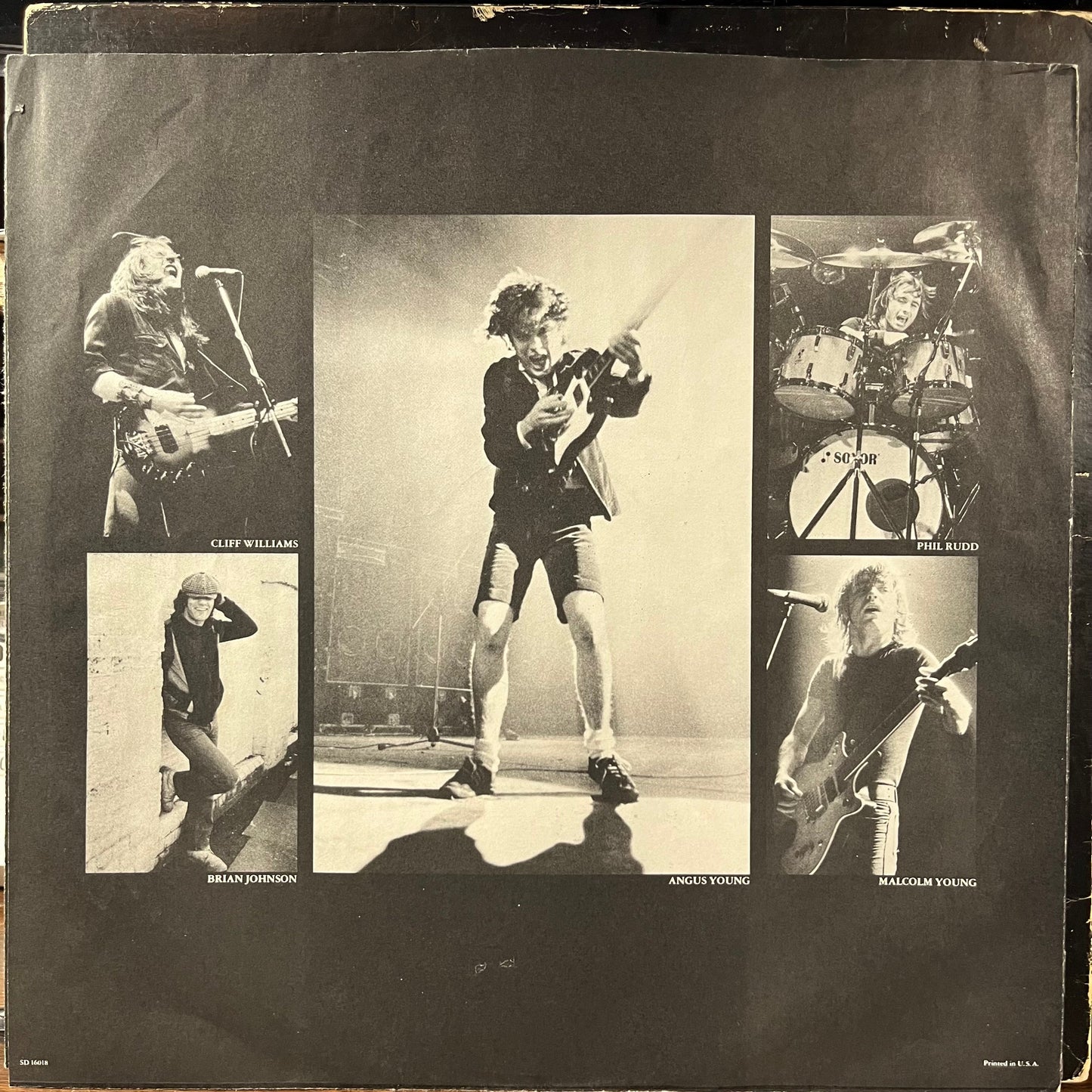 AC/DC - Back In Black (VINYL) | Very Good (VG)-