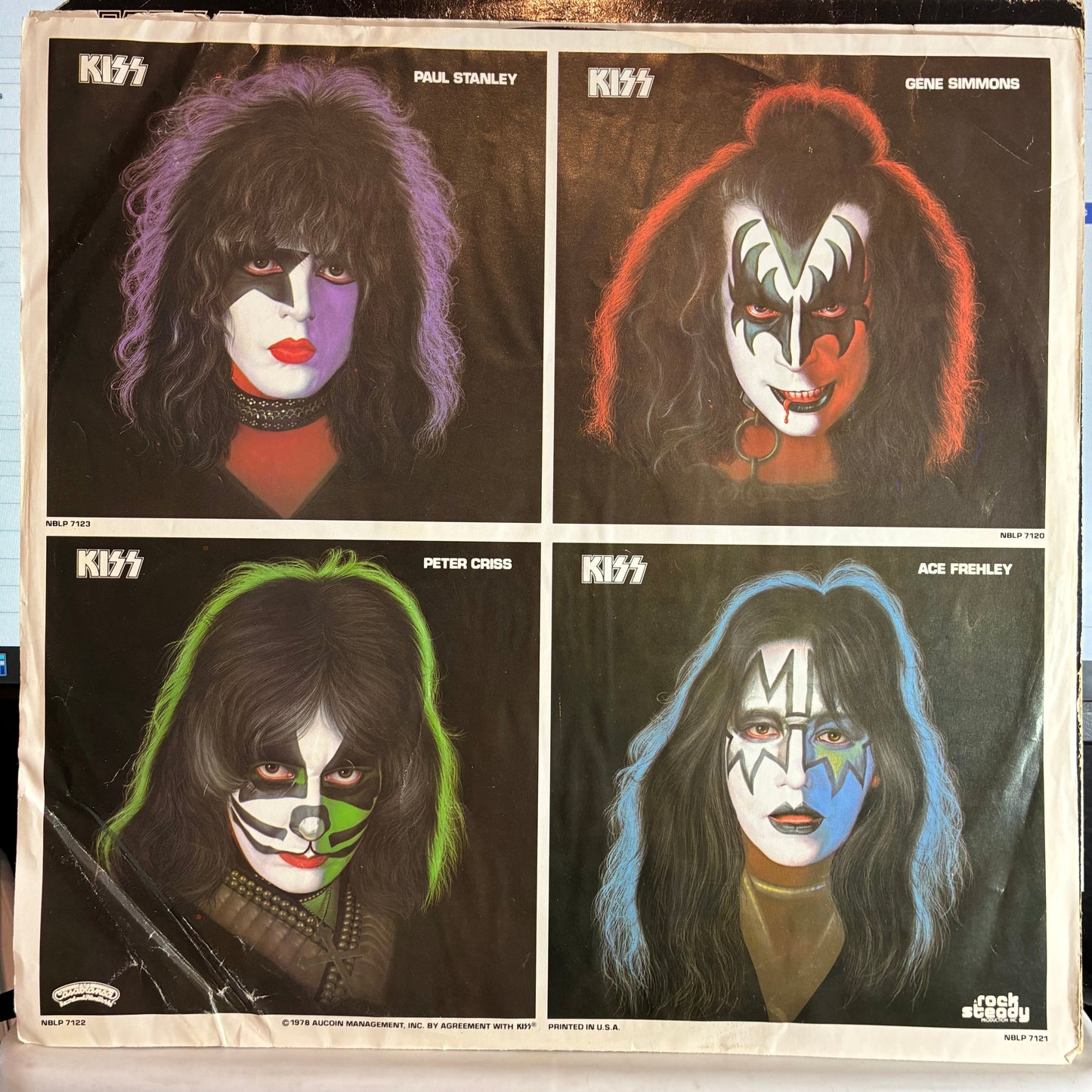 Kiss - Paul Stanley (VINYL) *W/ POSTER* | Very Good Plus (VG+) Very Good (VG)-