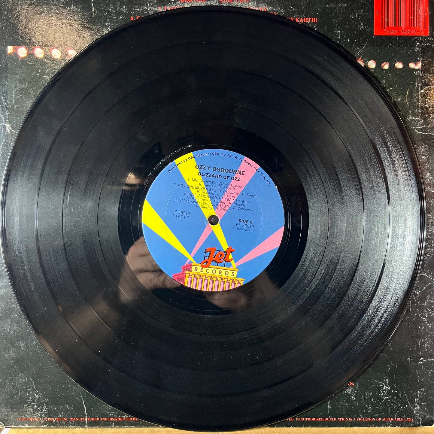 Ozzy Osbourne - Blizzard Of Ozz (VINYL) | Very Good (VG)-