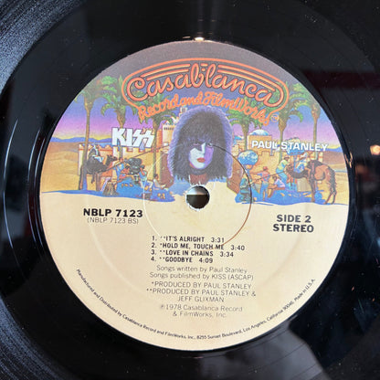 Kiss - Paul Stanley (VINYL) *W/ POSTER* | Very Good Plus (VG+) Very Good (VG)-
