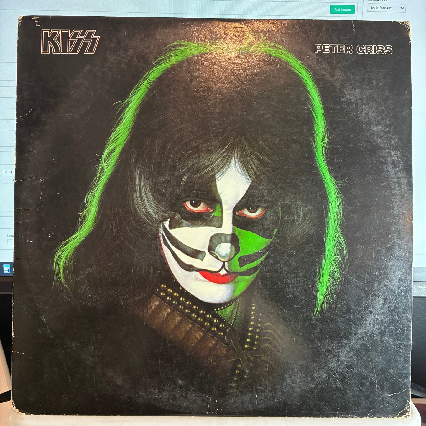 Kiss - Peter Criss (VINYL) *W POSTER* | Very Good Plus (VG+) Very Good Plus (VG+)-