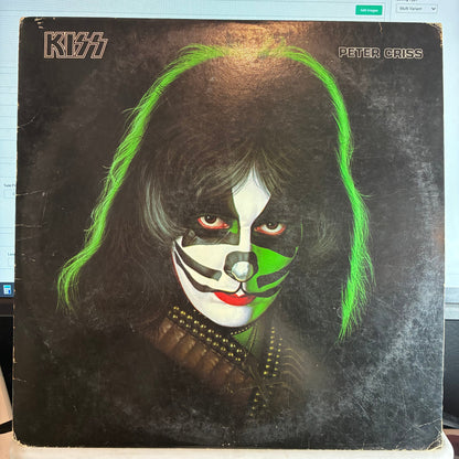 Kiss - Peter Criss (VINYL) *W POSTER* | Very Good Plus (VG+) Very Good Plus (VG+)-