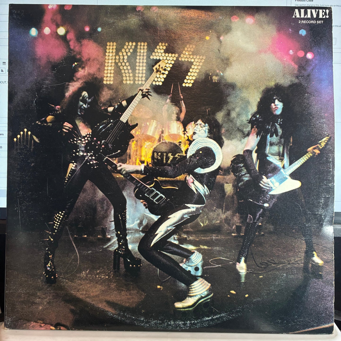 Kiss - Alive! (2x VINYL) | Very Good Plus (VG+) Excellent (EX)-