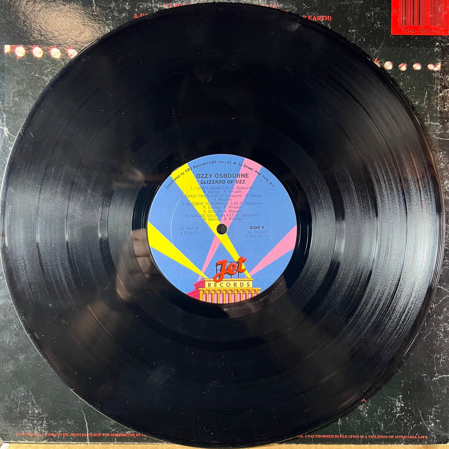 Ozzy Osbourne - Blizzard Of Ozz (VINYL) | Very Good (VG)-