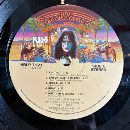 Kiss - Ace Frehley (VINYL) *WITH POSTER* | Very Good (VG) Very Good (VG)-
