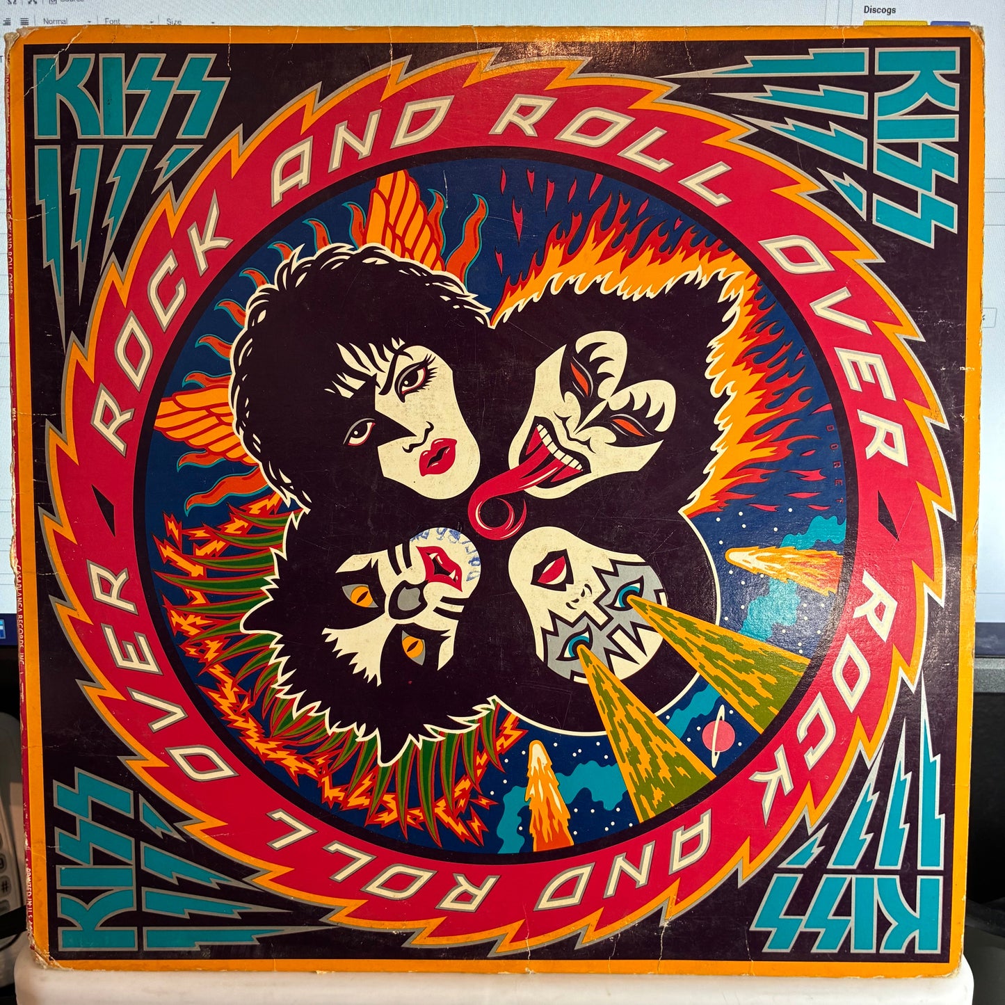 Kiss - Rock And Roll Over (VINYL) | Very Good (VG) Very Good Plus (VG+)-