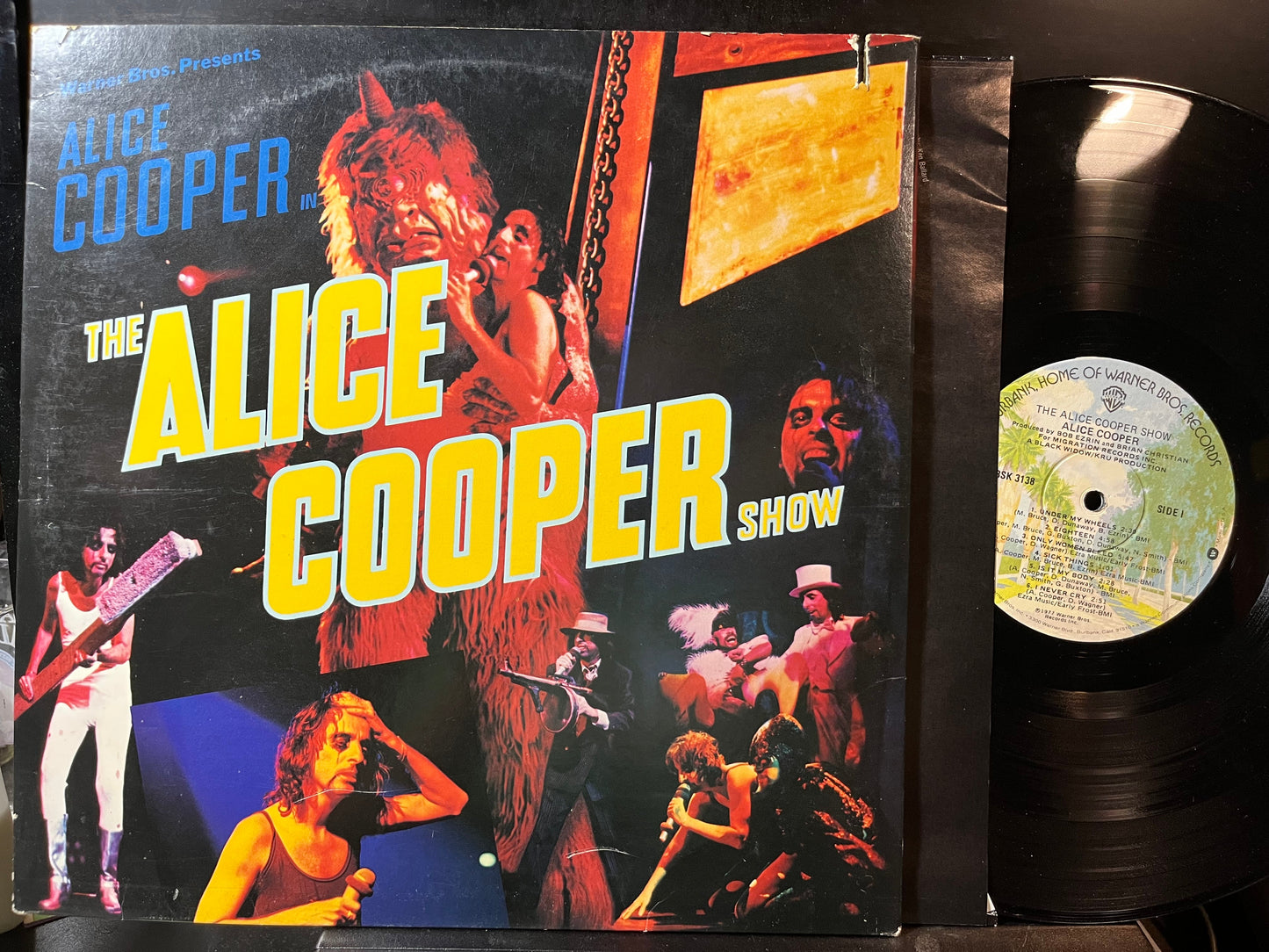 Alice Cooper - The Alice Cooper Show (VINYL LP) | Near Mint (NM or M-) Excellent+ (EX+)-