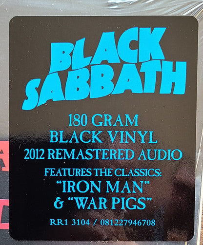 Black Sabbath - Paranoid (180 GRAM VINYL) | Mint (M) Mint (M)-