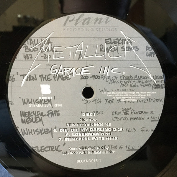 Metallica - Garage Inc. | Mint (M) Mint (M)-
