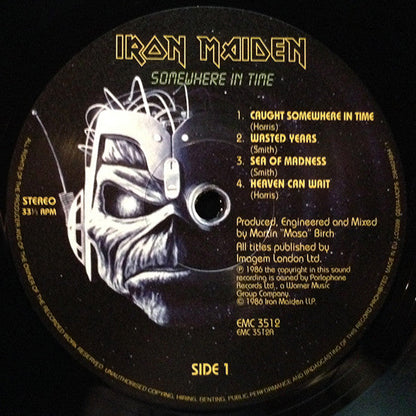 Iron Maiden - Somewhere In Time | Mint (M) Mint (M)-