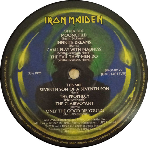 Seventh Son Of A Seventh Son | Mint (M) Mint (M)-