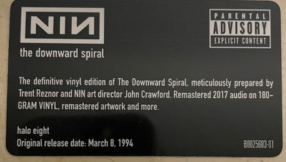 Nine Inch Nails - The Downward Spiral | Mint (M) Mint (M)-