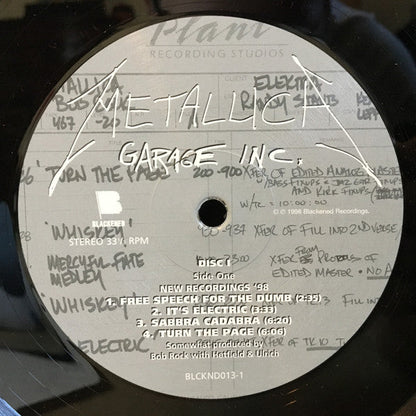 Metallica - Garage Inc. | Mint (M) Mint (M)-