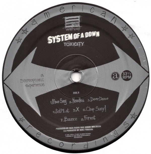 System Of A Down - Toxicity (VINYL) | Mint (M) Mint (M)-