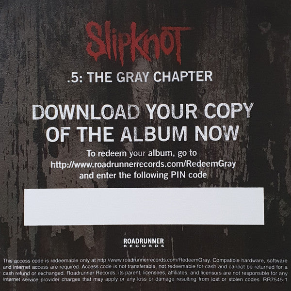 Slipknot - .5: The Gray Chapter | Mint (M) Mint (M)-