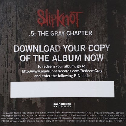 Slipknot - .5: The Gray Chapter | Mint (M) Mint (M)-