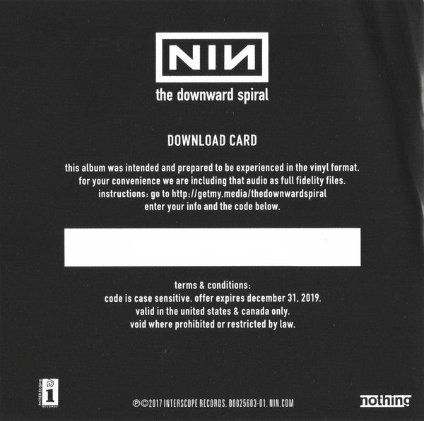 The Downward Spiral | Mint (M) Mint (M)-