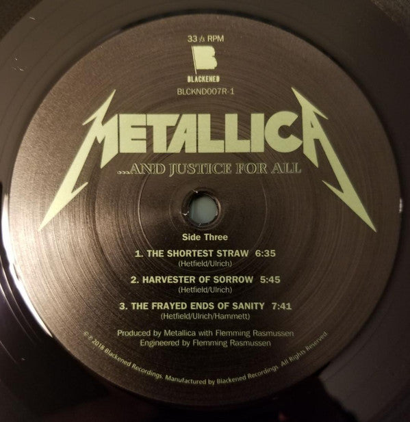 Metallica - ...And Justice For All | Mint (M) Mint (M)-