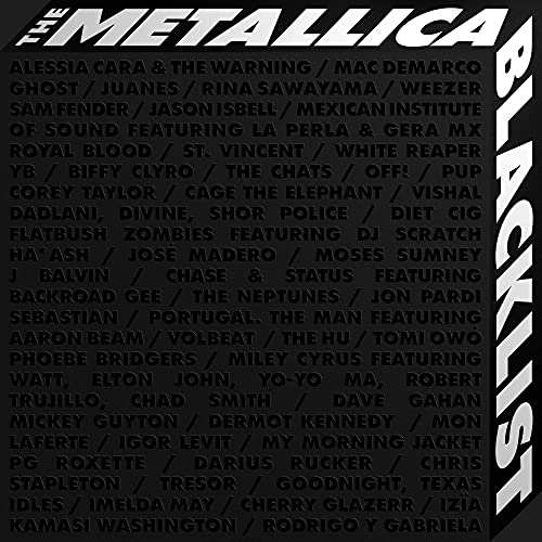 Metallica and Various Artists - The Metallica Blacklist (VINYL 7xLP BOX Blackened BLCKND050-1) | NEW-