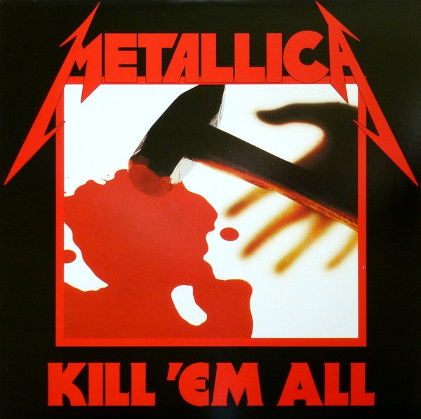 Metallica Kill 'Em All Blackened LP, Album, RE, RM Mint (M) Mint (M)-