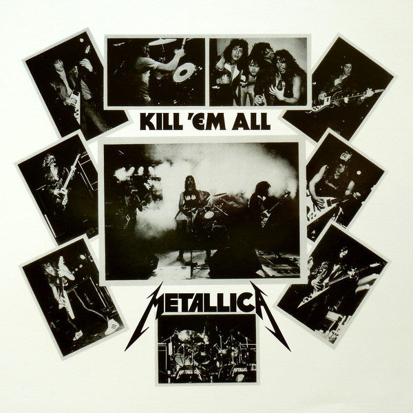 Metallica Kill 'Em All Blackened LP, Album, RE, RM Mint (M) Mint (M)-