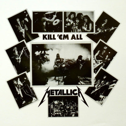 Metallica - Kill 'Em All (VINYL LP Blackened BLCKND003R) | NEW Mint (M) Mint (M)-