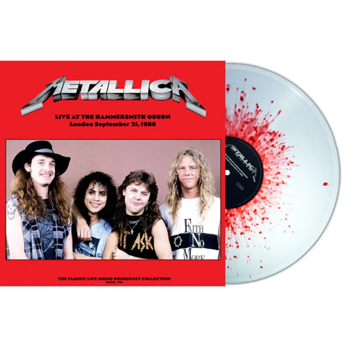 Metallica - Live at the Hammersmith Odeon, London, 1986 (180g Splatter Vinyl Import) | Mint (M) Mint (M)-