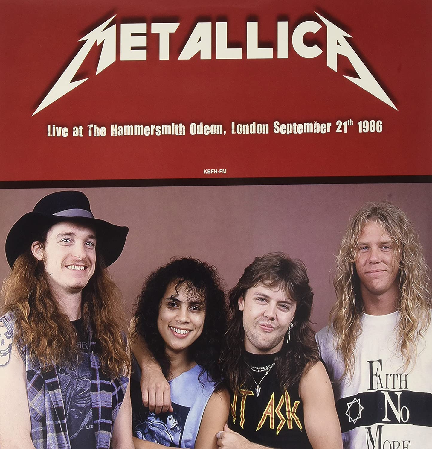 Metallica - Live At The Hammersmith Odeon London September 21th 1986 (RED VINYL) [Import] | Mint (M) Mint (M)-