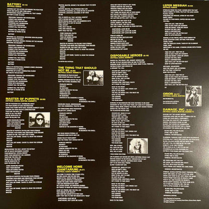 Metallica - Master Of Puppets (180 GRAM VINYL) | Mint (M) Mint (M)-
