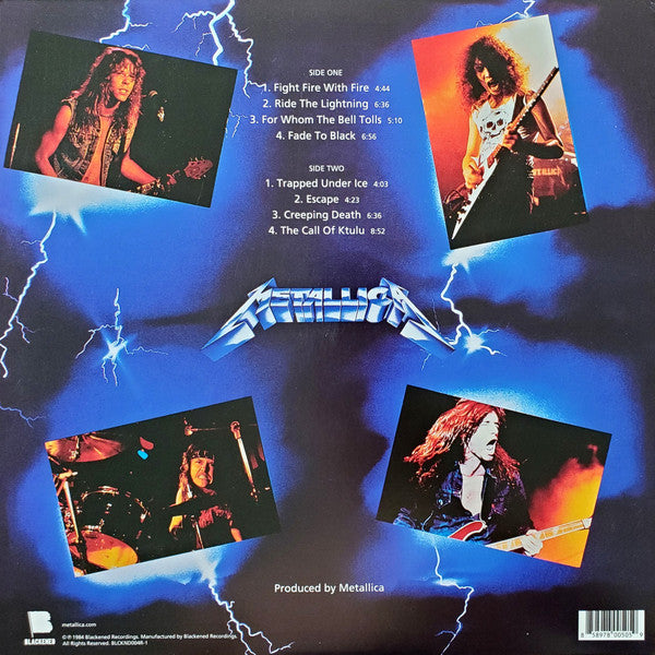 Metallica - Ride The Lightning (VINYL) | Mint (M) Mint (M)-