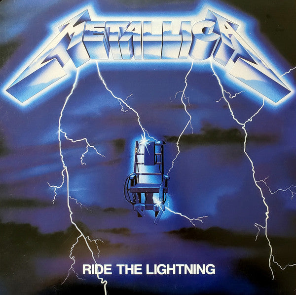 Metallica Ride The Lightning Blackened LP, Album, RE, RM Mint (M) Mint (M)-