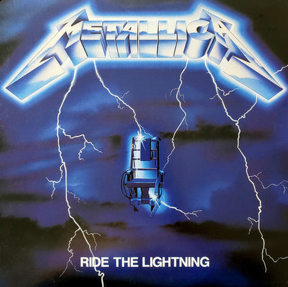 Metallica Ride The Lightning Blackened LP, Album, RE, RM Mint (M) Mint (M)-