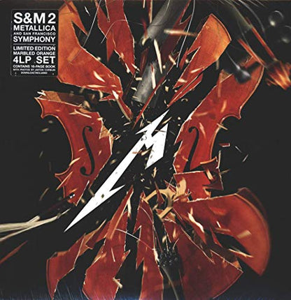 Metallica & San Francisco Symphony - S&M2 (4LP Indie Exclusive | Marbled Orange Vinyl & Booklet) | Mint (M) Mint (M)-