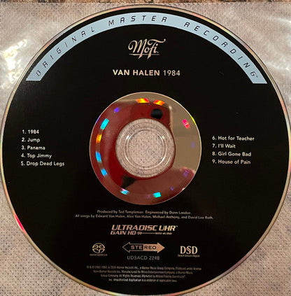 Van Halen - 1984 (MFSL SACD) | Mint (M) Mint (M)-