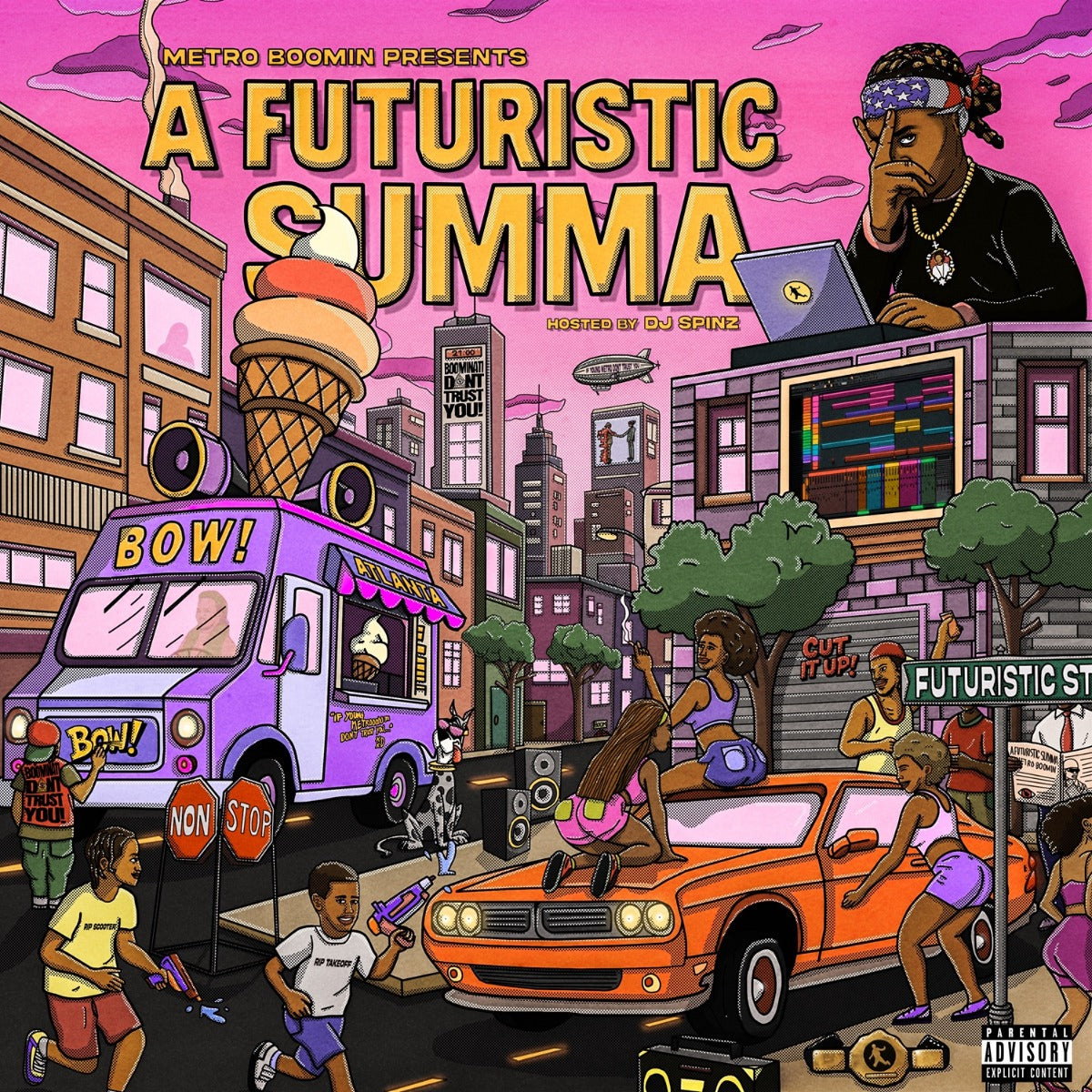 Metro Boomin - Metro Boomin Presents: A Futuristic Summa (CD) [Explicit Content] |-