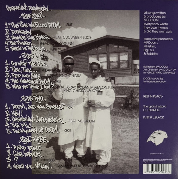 MF DOOM - Operation: Doomsday | Mint (M) Mint (M)-