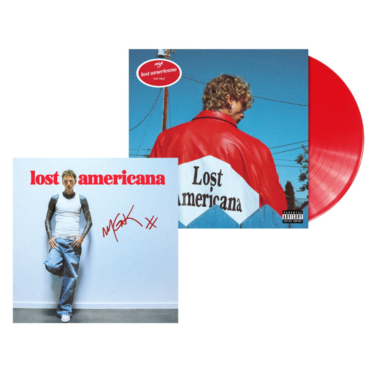 Mgk - Lost Americana (Ltd RED VINYL) | Mint (M) Mint (M)-