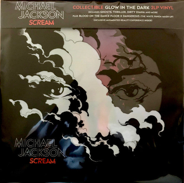 Michael Jackson - Scream (GLOW IN THE DARK + BLUE SPLATTER VINYL 2LP) | Mint (M) Mint (M)-