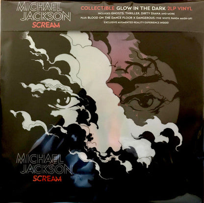 Michael Jackson - Scream (GLOW IN THE DARK + BLUE SPLATTER VINYL 2LP) | Mint (M) Mint (M)-