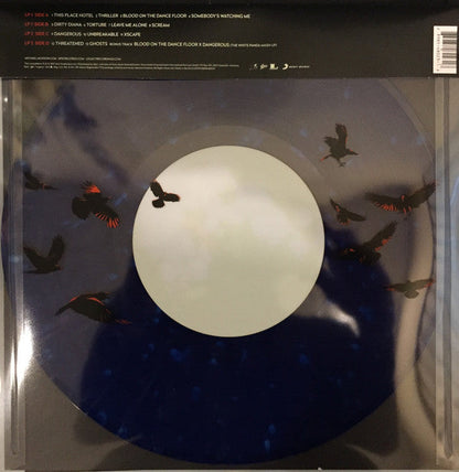 Michael Jackson - Scream (GLOW IN THE DARK + BLUE SPLATTER VINYL 2LP) | Mint (M) Mint (M)-
