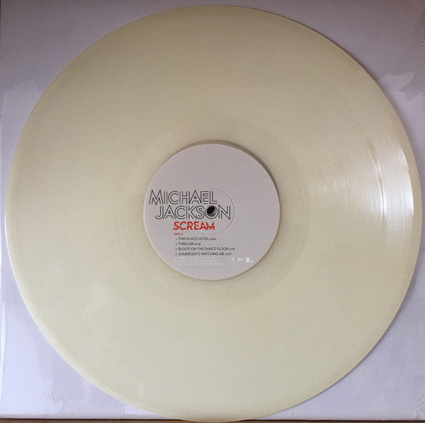 Michael Jackson - Scream (GLOW IN THE DARK + BLUE SPLATTER VINYL 2LP) | Mint (M) Mint (M)-