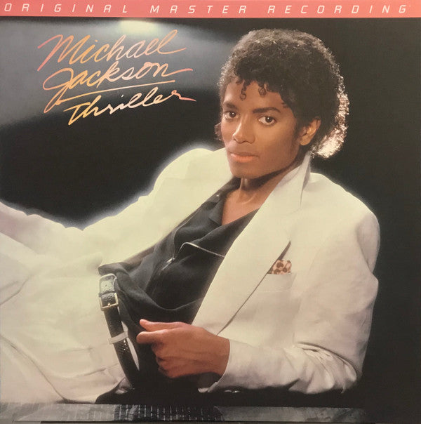 Michael Jackson Thriller Mobile Fidelity Sound Lab, Epic, MJJ Productions LP, Album, Ltd, Num, RE, RM, S/Edition, 180 Mint (M) Mint (M)-