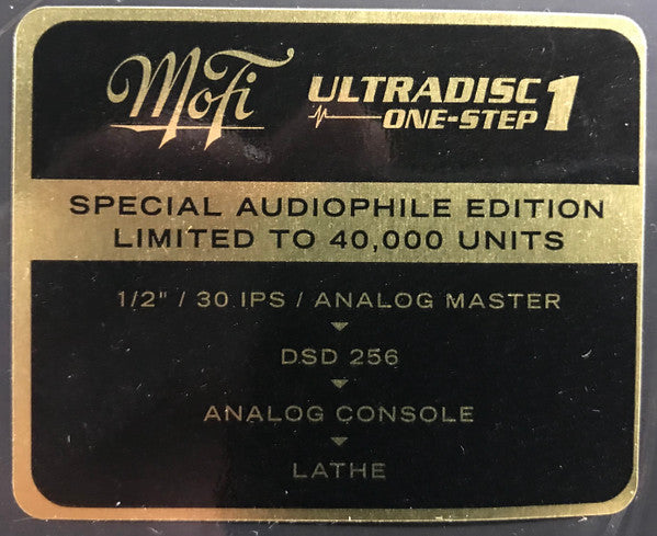 Michael Jackson Thriller Mobile Fidelity Sound Lab, Epic, MJJ Productions LP, Album, Ltd, Num, RE, RM, S/Edition, 180 Mint (M) Mint (M)-
