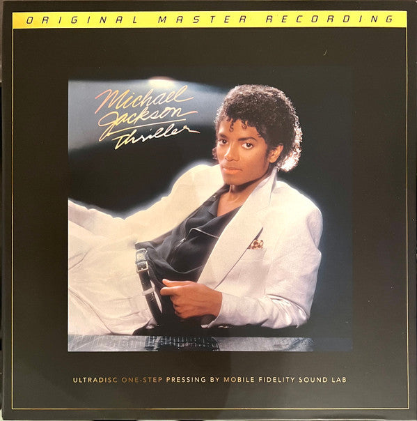Michael Jackson Thriller Mobile Fidelity Sound Lab, Epic, MJJ Productions LP, Album, Ltd, Num, RE, RM, S/Edition, 180 Mint (M) Mint (M)-