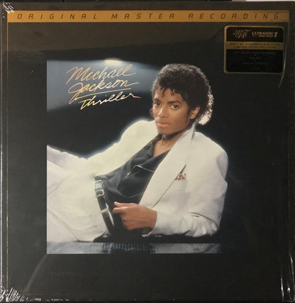 Michael Jackson Thriller Mobile Fidelity Sound Lab, Epic, MJJ Productions LP, Album, Ltd, Num, RE, RM, S/Edition, 180 Mint (M) Mint (M)-