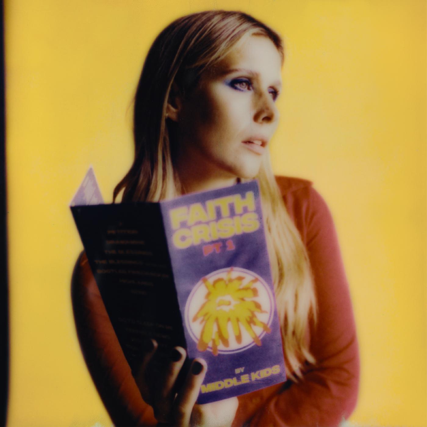 Middle Kids - Faith Crisis Pt 1 (Indie Exclusive Deluxe Edition Cloudy Blue & Yellow Vinyl) | Mint (M) Mint (M)-