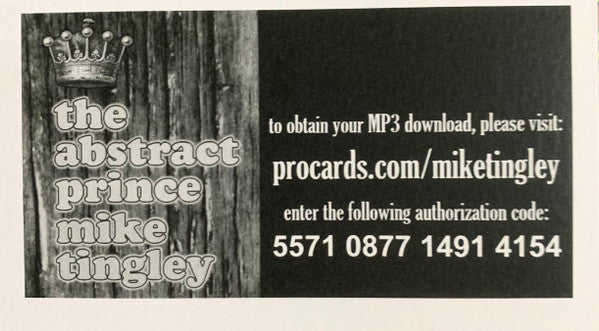 Mike Tingley - The Abstract Prince | Mint (M) Mint (M)-