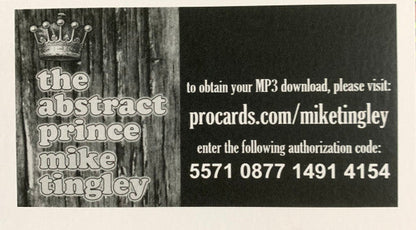 Mike Tingley - The Abstract Prince | Mint (M) Mint (M)-